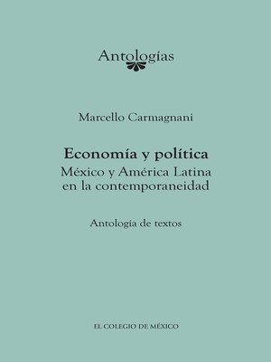 cover image of Antologías